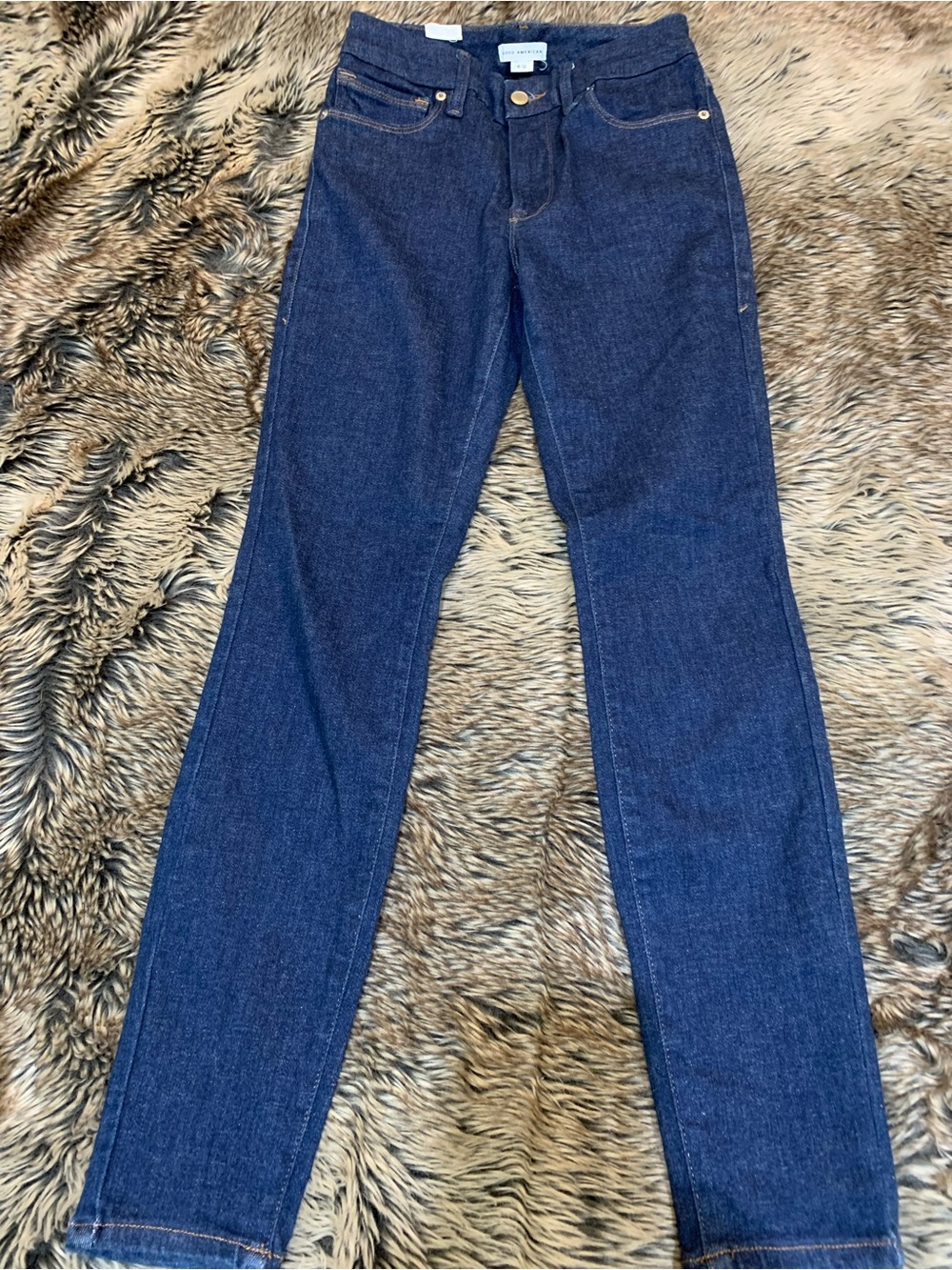 Good American x Calik Denim Good Legs Jeans Skinny Stretch Deep Blue  NWOT